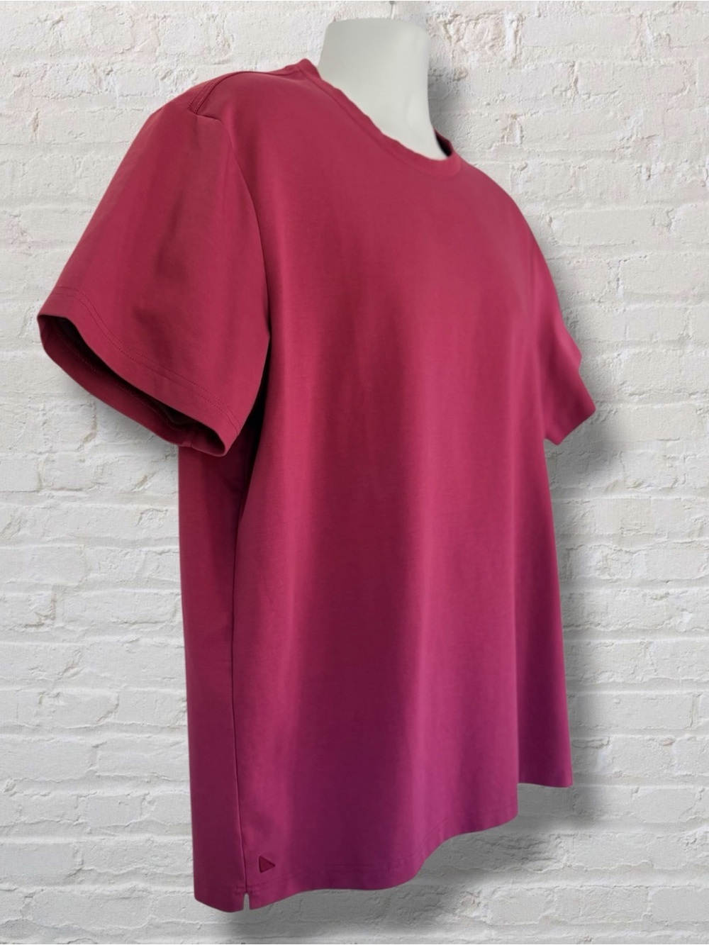 UNTUCKit Hawkes T Shirt XL Pink Purple Crew Neck Premium Basic Tee - Picture 3 of 10
